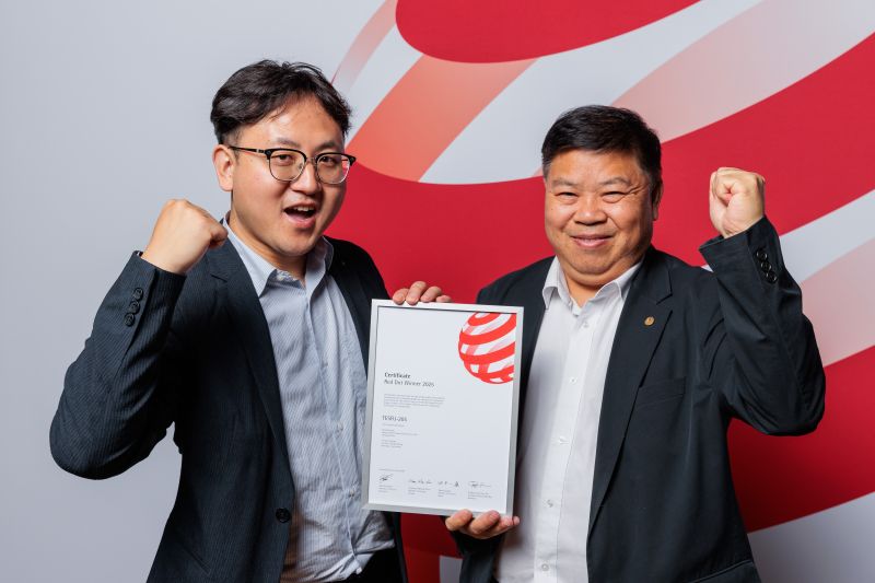TICA honored with Red Dot Design Award at the 2025 Red Dot Gala