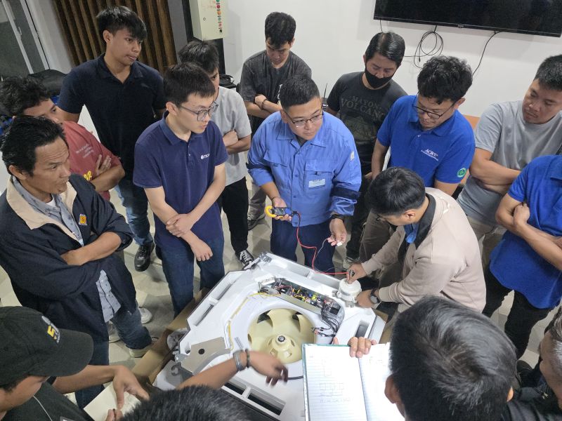 Southeast Asia Empowerment Tour: TICA Delivers VRF After-Sales Technical Training to Philippine Partners